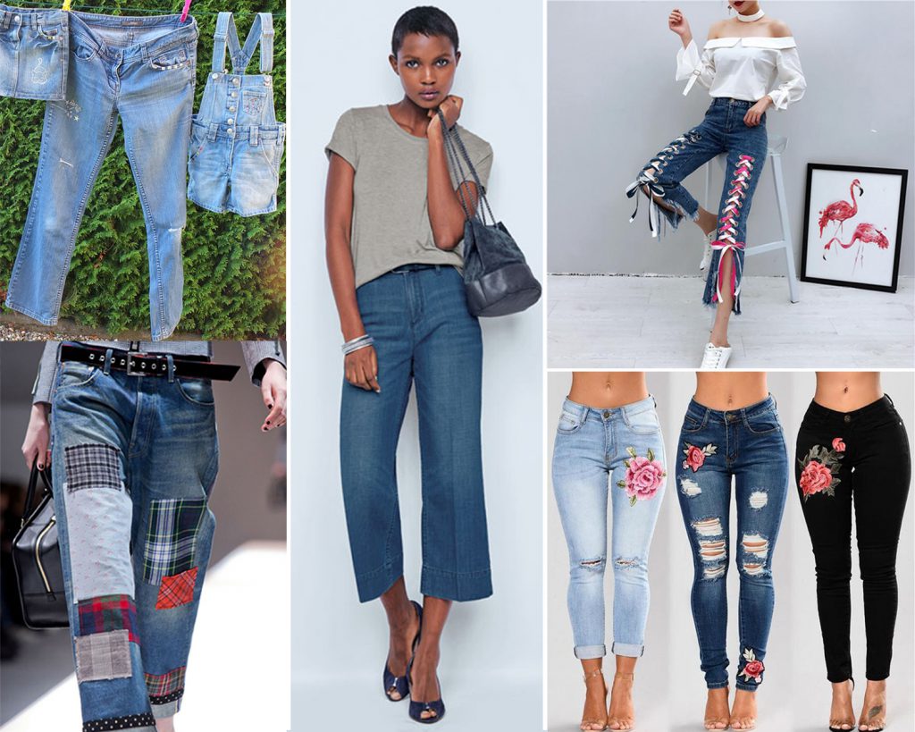 Les différents styles du blue jean